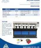 MÁY ÉP LẠNH ĐẾ LÓT SÁU TRẠM - QH8006