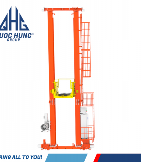 Xe Nâng Tự Động (Stacker Crane) - Cột đôi, tải nặng, loại sâu kép