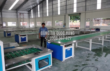 Chuyên thiết kế chế tạo hệ thống băng tải chất lượng - QUỐC HƯNG GROUP